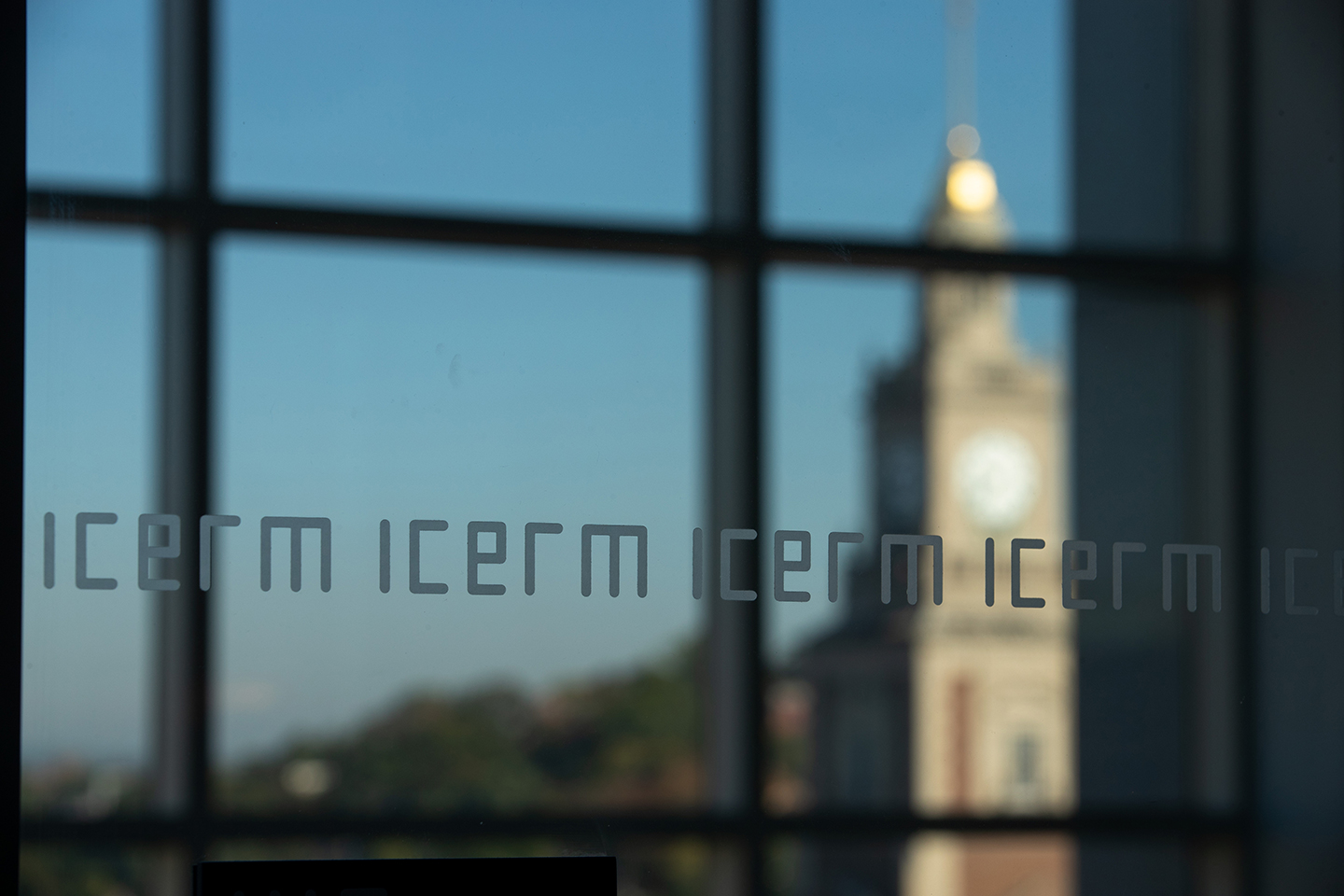 view through etched ICERM window